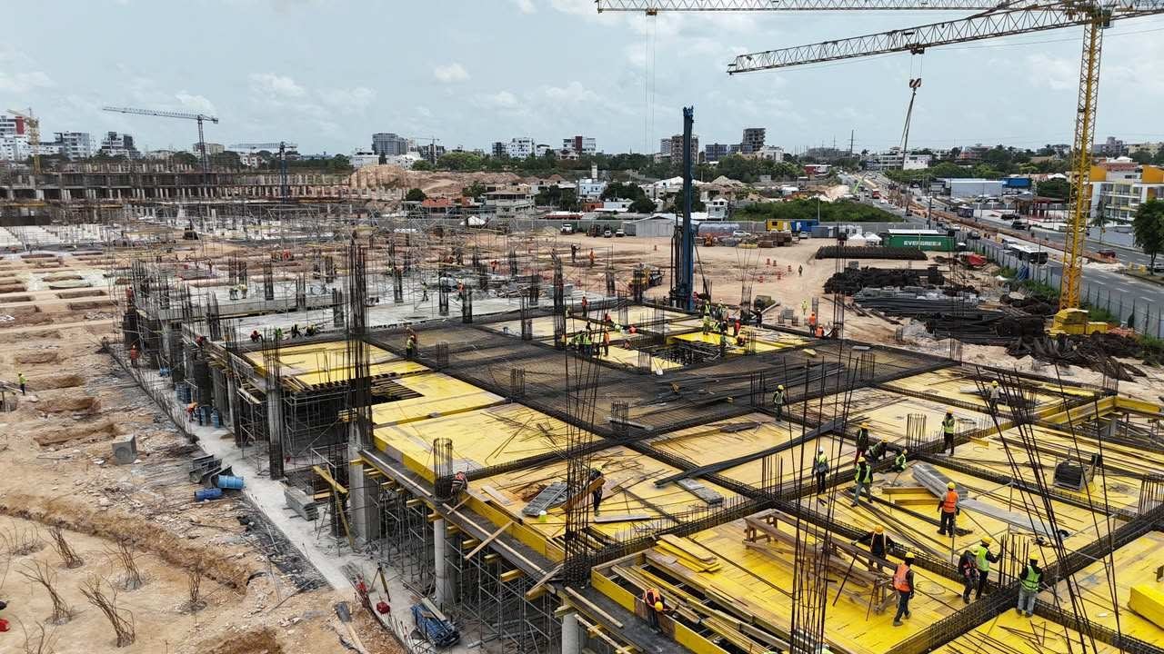 Estructura del AC Marriott City Center ejecutada por XIEN